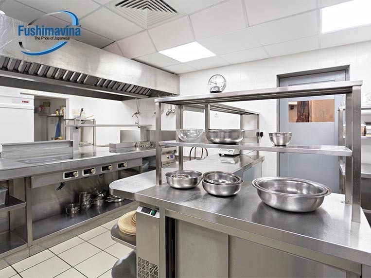 Thiết bị bếp inox của Kama có nhiều ưu điểm vượt trội