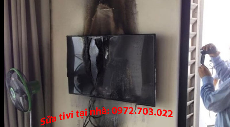 Giá sửa tivi bị sét đánh